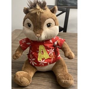 Build-A-Bear Alvin And The Chipmunks ALVIN HAWAIIAN SHIRT Plush Soft Toy (2011)